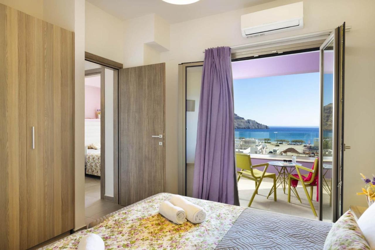 Sea View Luxury Apartments 普拉基亚斯 外观 照片