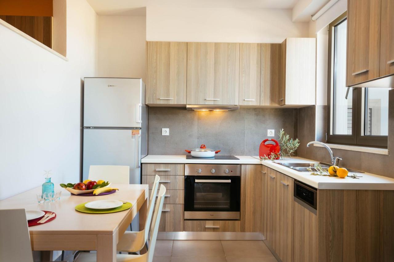 Sea View Luxury Apartments 普拉基亚斯 外观 照片