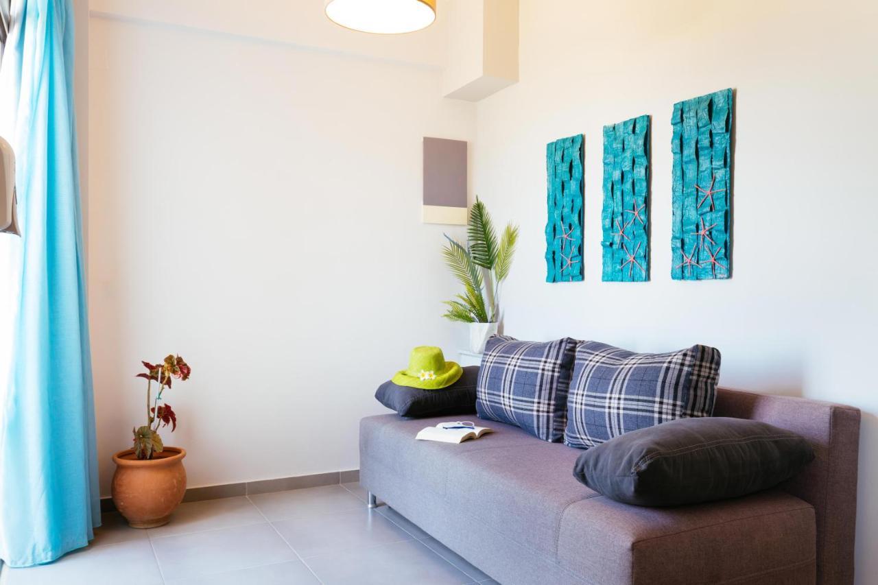 Sea View Luxury Apartments 普拉基亚斯 外观 照片