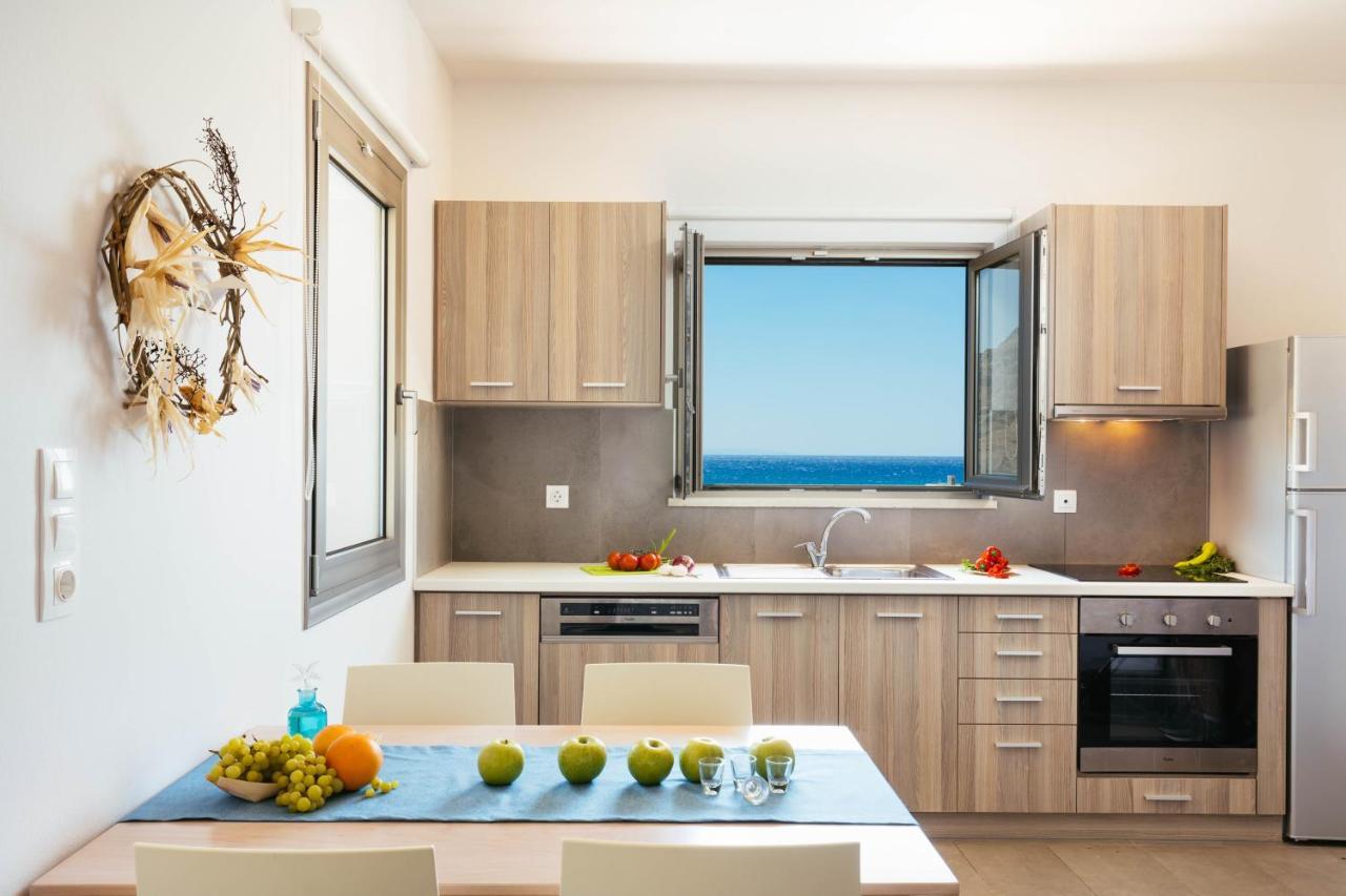 Sea View Luxury Apartments 普拉基亚斯 外观 照片