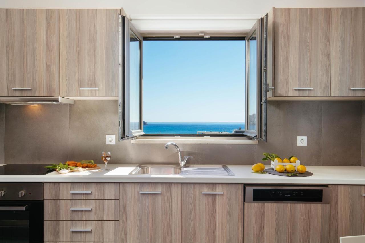 Sea View Luxury Apartments 普拉基亚斯 外观 照片